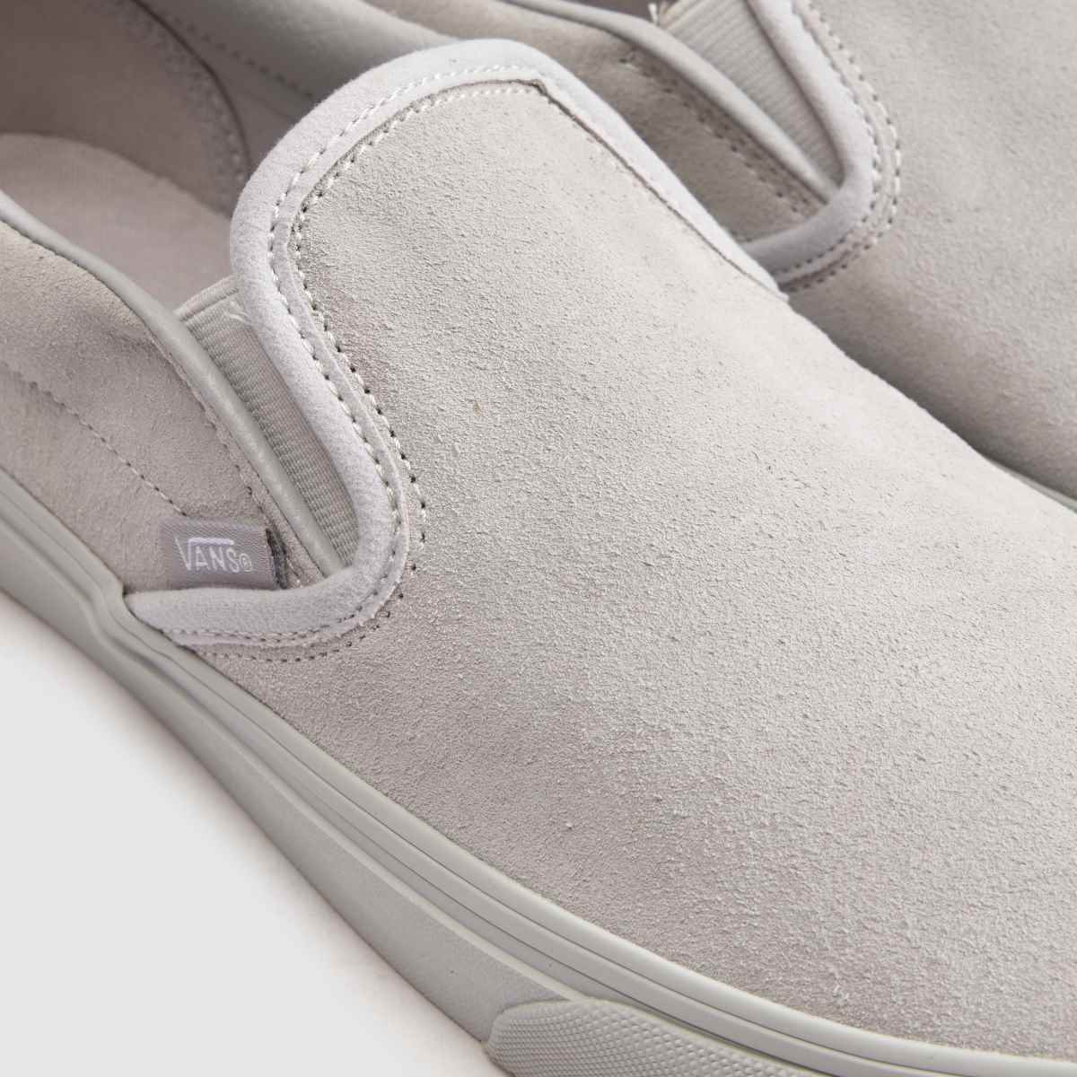 Vans Classic Slip-On in Light Grey Vans Classic Slip-On 4