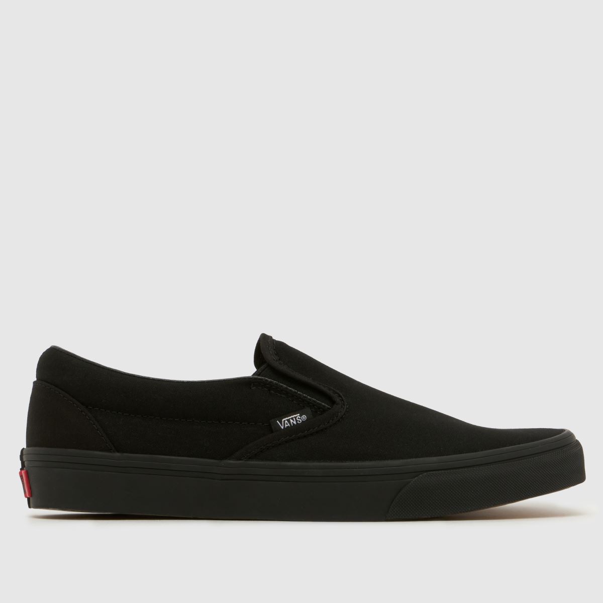 Vans - Classic Slip-On Black/Black - Shoes - black - EU 47 - Textile/Textile/Rubber