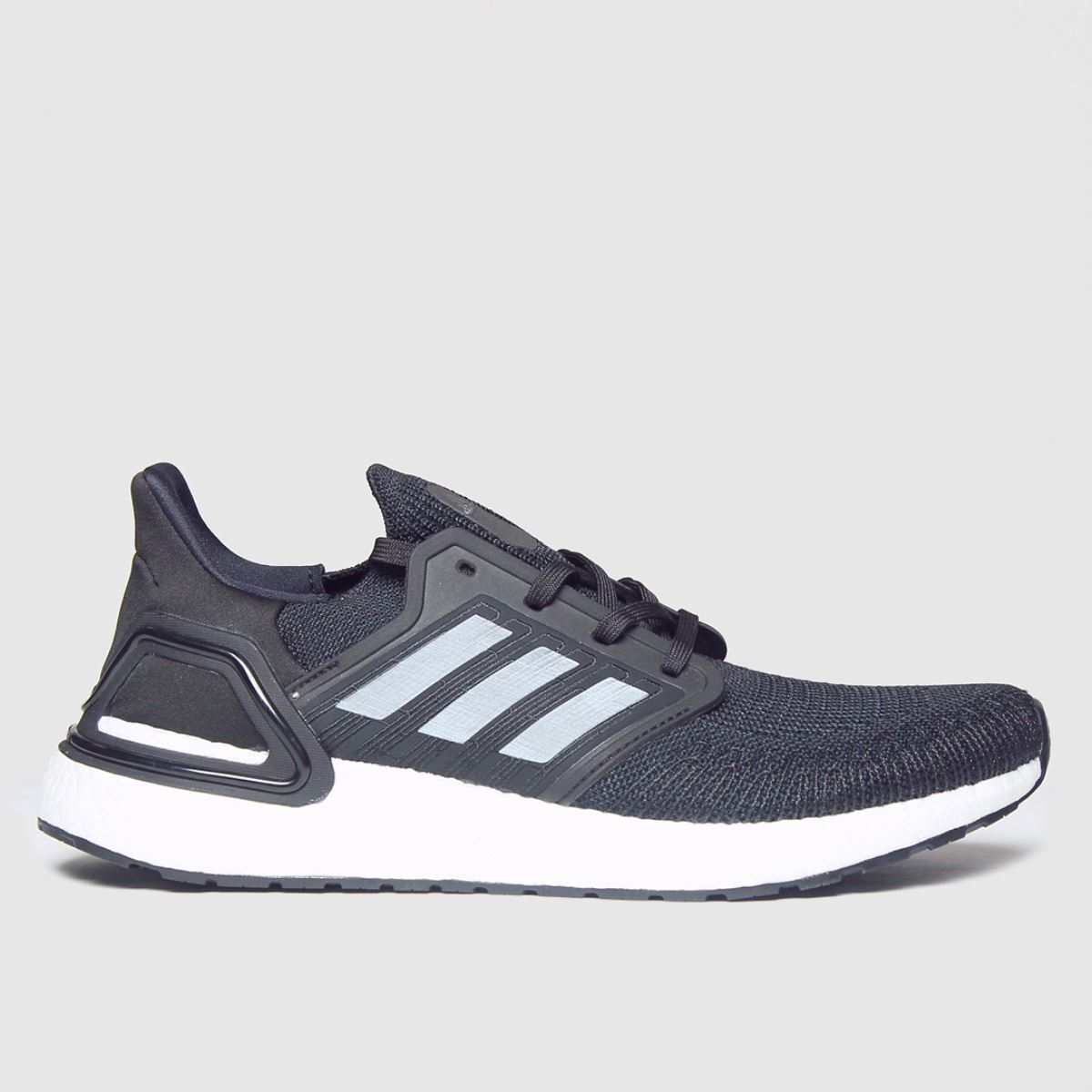 Adidas Black & White Ultraboost 20 Trainers