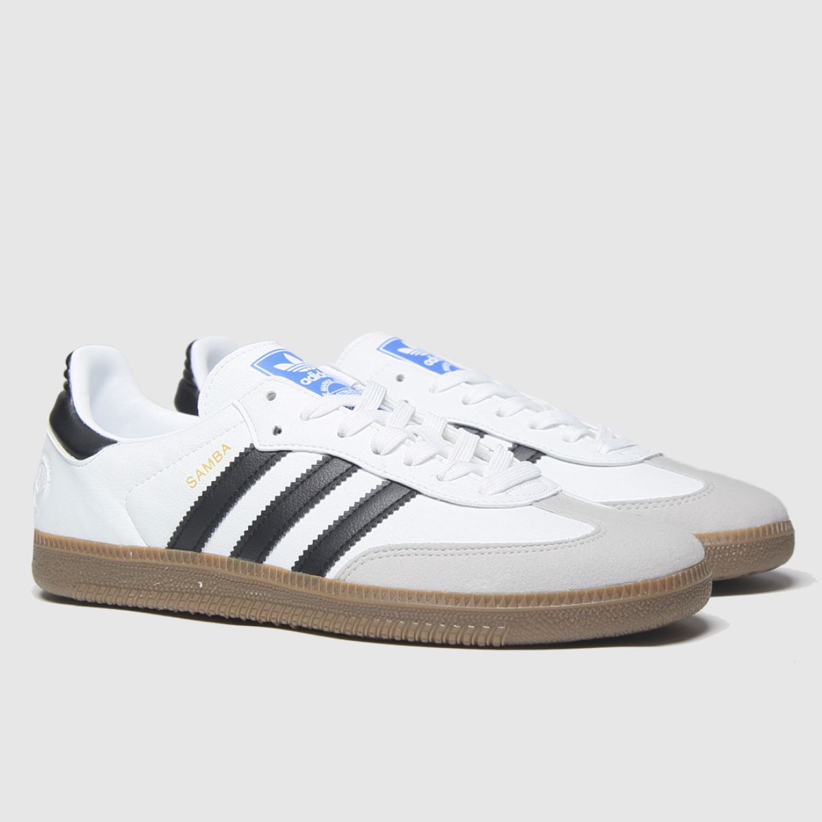 Herren adidas Weiß schwarz Samba Vegan Sneaker Herren adidas Weiß schwarz Samba Vegan Sneaker