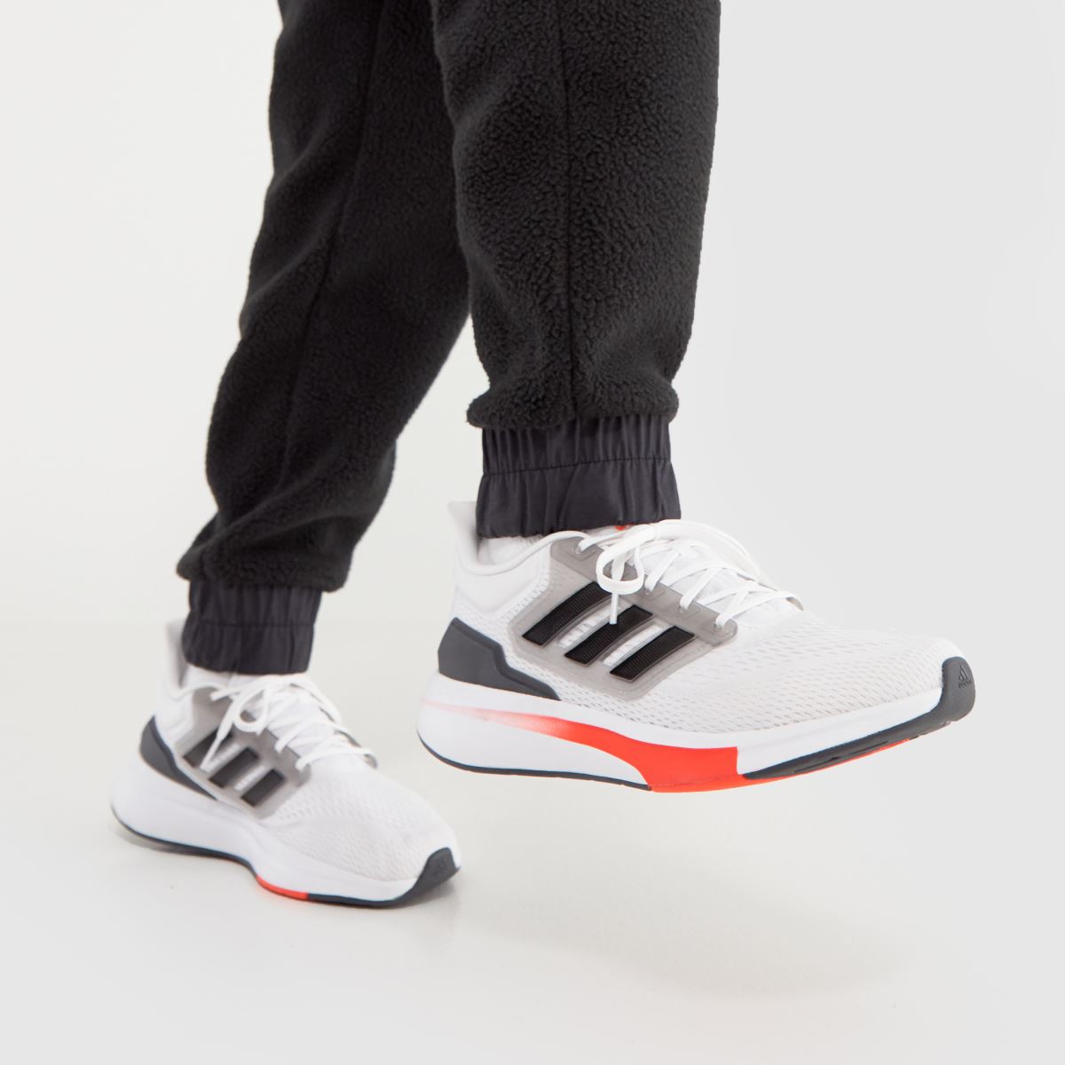 Mens White \u0026 Black adidas Eq21 Run Trainers | schuh