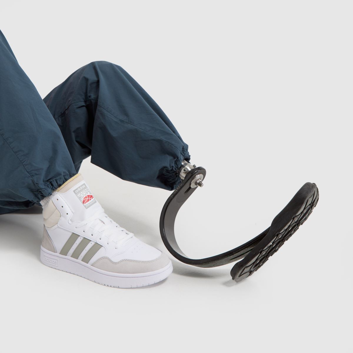 adidas hoops mid grey