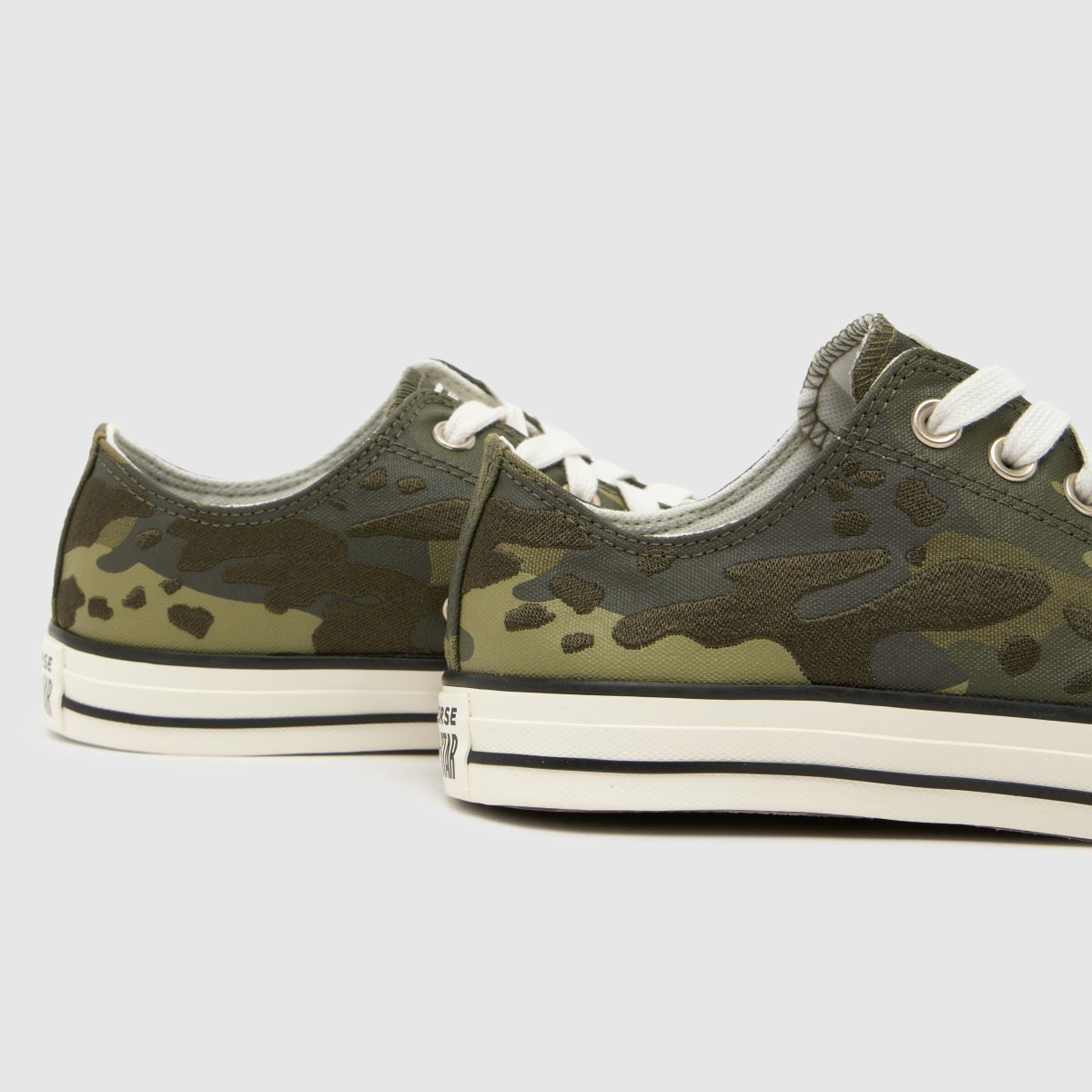 Converse Wide Fit All Star Ox in Green Multi Converse All Star Ox 7