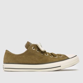 Converse Khaki All Star Ox Double Tongue Mens Trainers