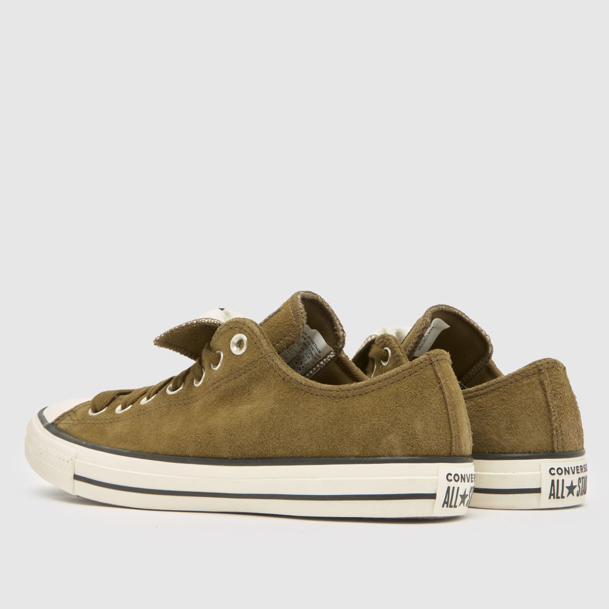 Converse All Star Ox Double Tongue in Khaki Converse All Star Ox Double Tongue 7