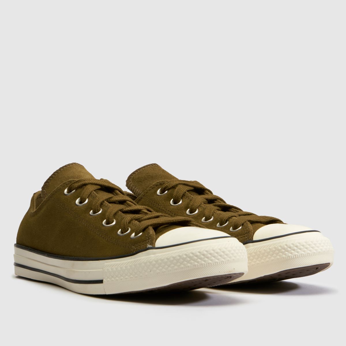 Converse All Star Ox Double Tongue in Khaki Converse All Star Ox Double Tongue 8