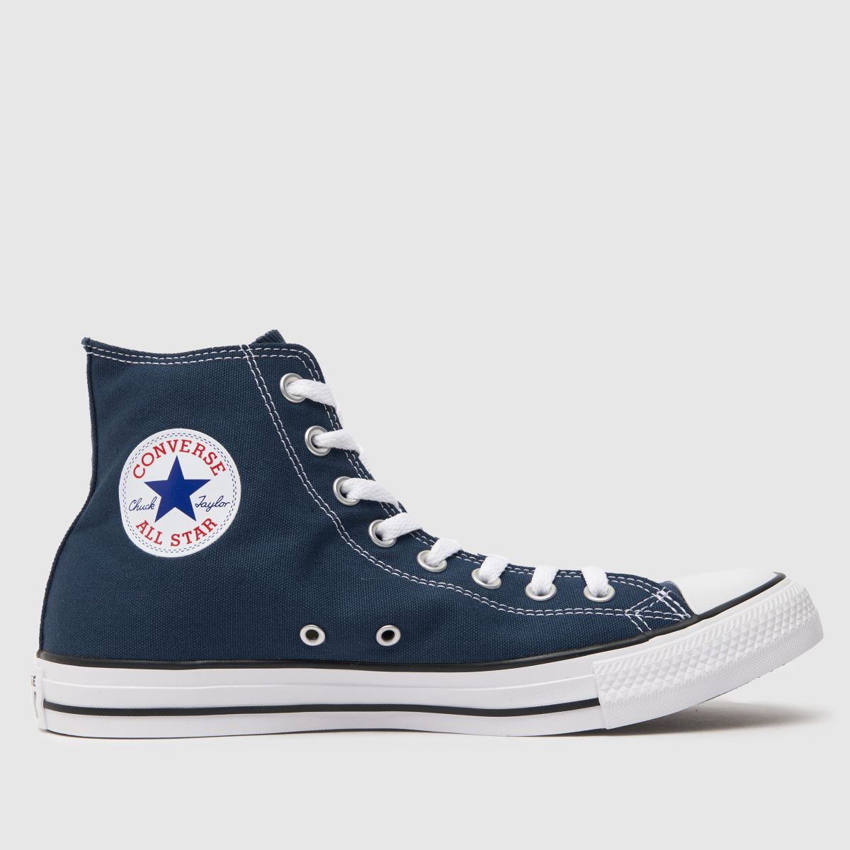 Converse All Star Hi Trainers in Navy Converse All Star Hi Trainers in Navy
