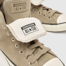 Converse All Star Hi Double Tongue in Beige Converse All Star Hi Double Tongue,3 of 4