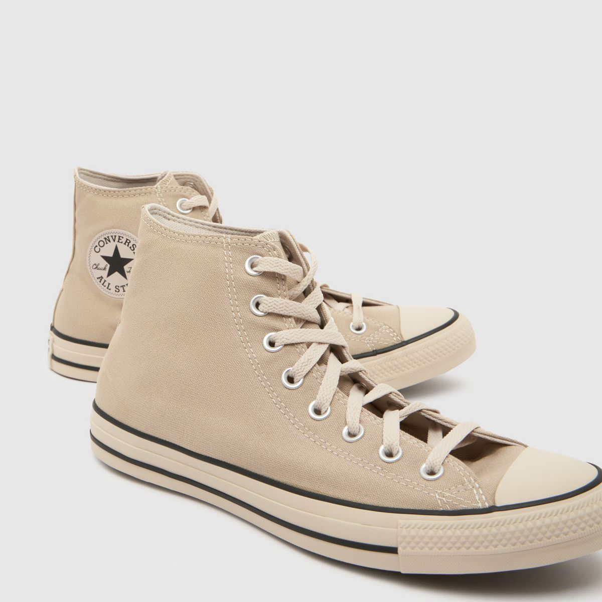 Herren Converse Beige All Star Hi Sneaker Converse All Star Hi 7