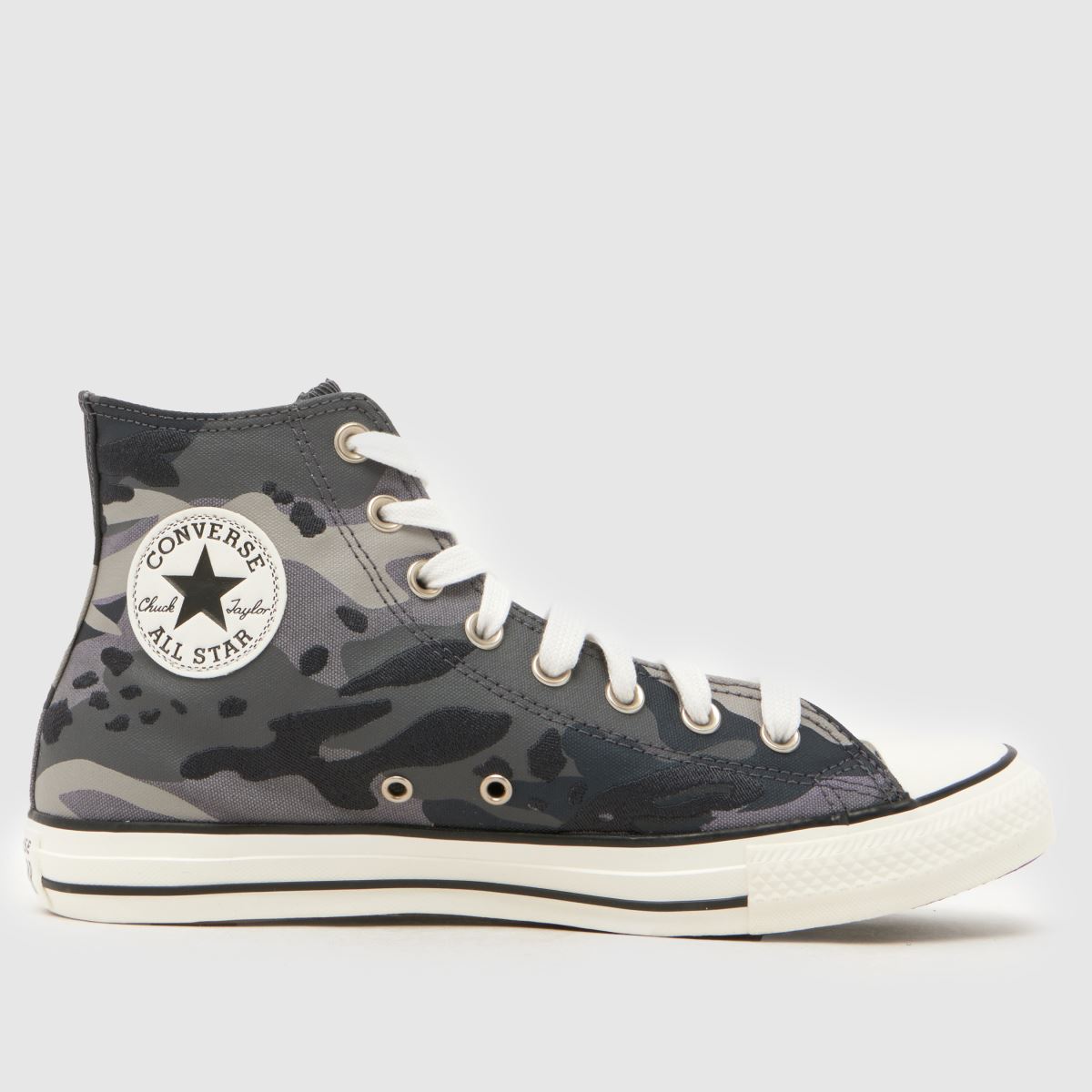 Converse All Star Hi Trainers in Dark Grey