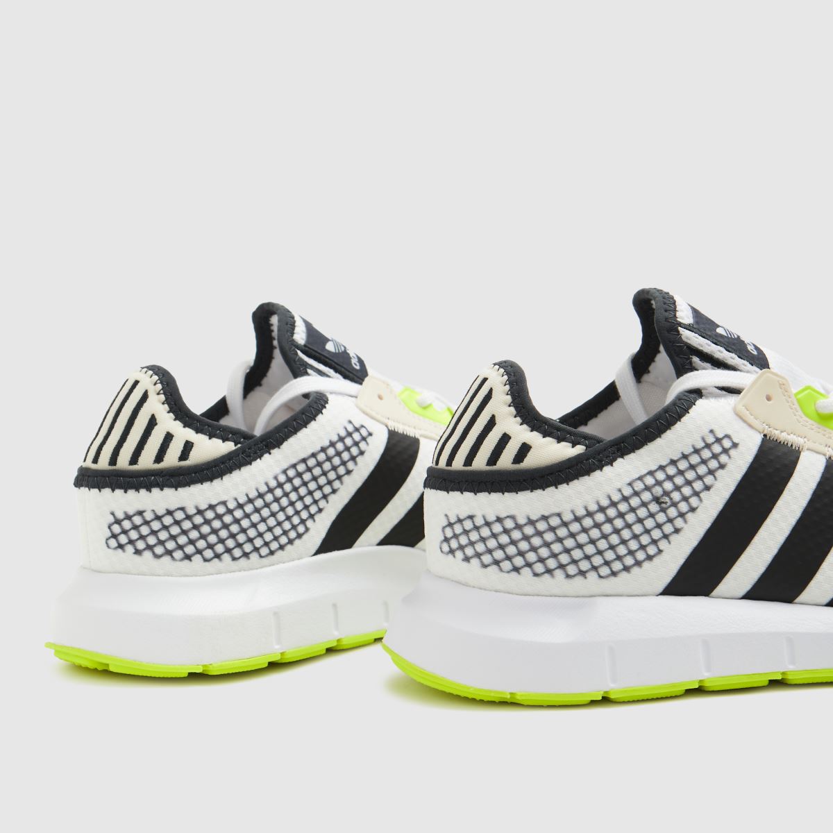 Mens White & Yellow adidas Swift Run X Trainers | schuh