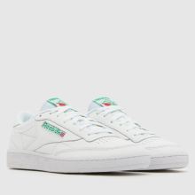 Reebok Club C 85 in White & Green Reebok Club C 85,2 of 4