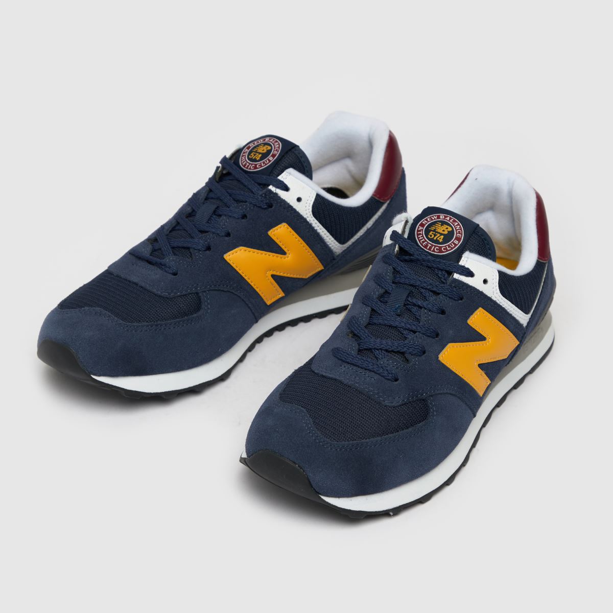 Mens Navy New balance Nb 574 Trainers 