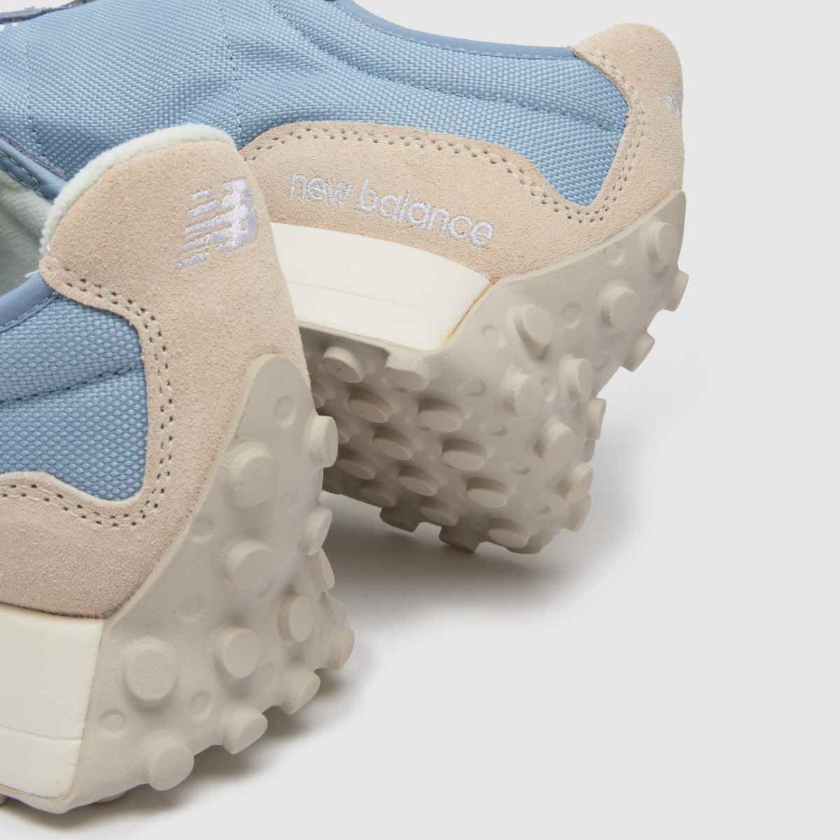 Herren Weiß-blau New Balance 327 Sneaker | schuh