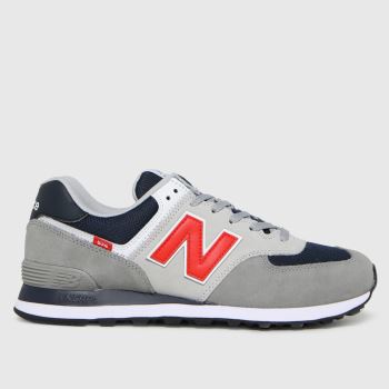New balance pewter 574 trainers New balance pewter 574 trainers