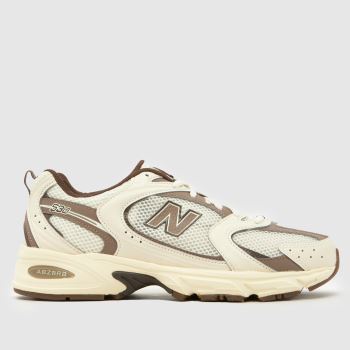 New Balance Beige & Brown 530 Mens Trainers