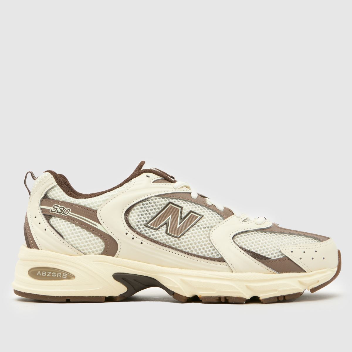 New Balance 530 Trainers in Beige & Brown