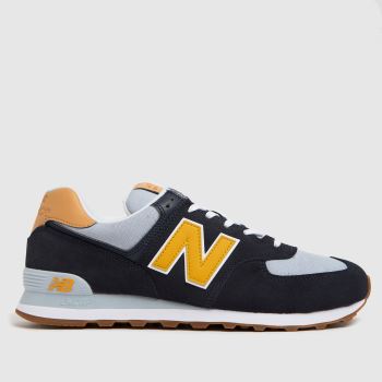 New balance navy 574 trainers New balance navy 574 trainers