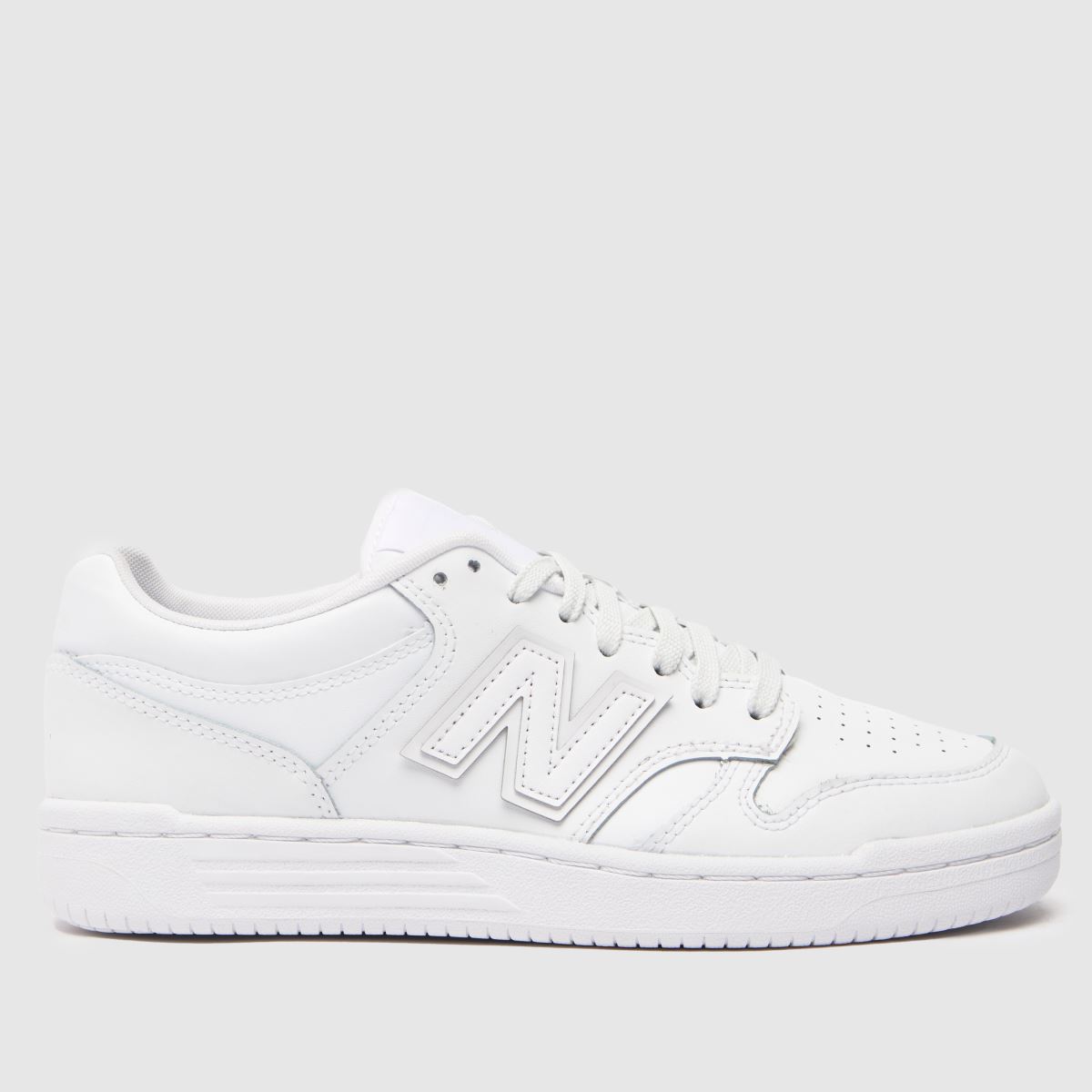 New Balance 480 Trainers In White, Size: 8 (EU 42)