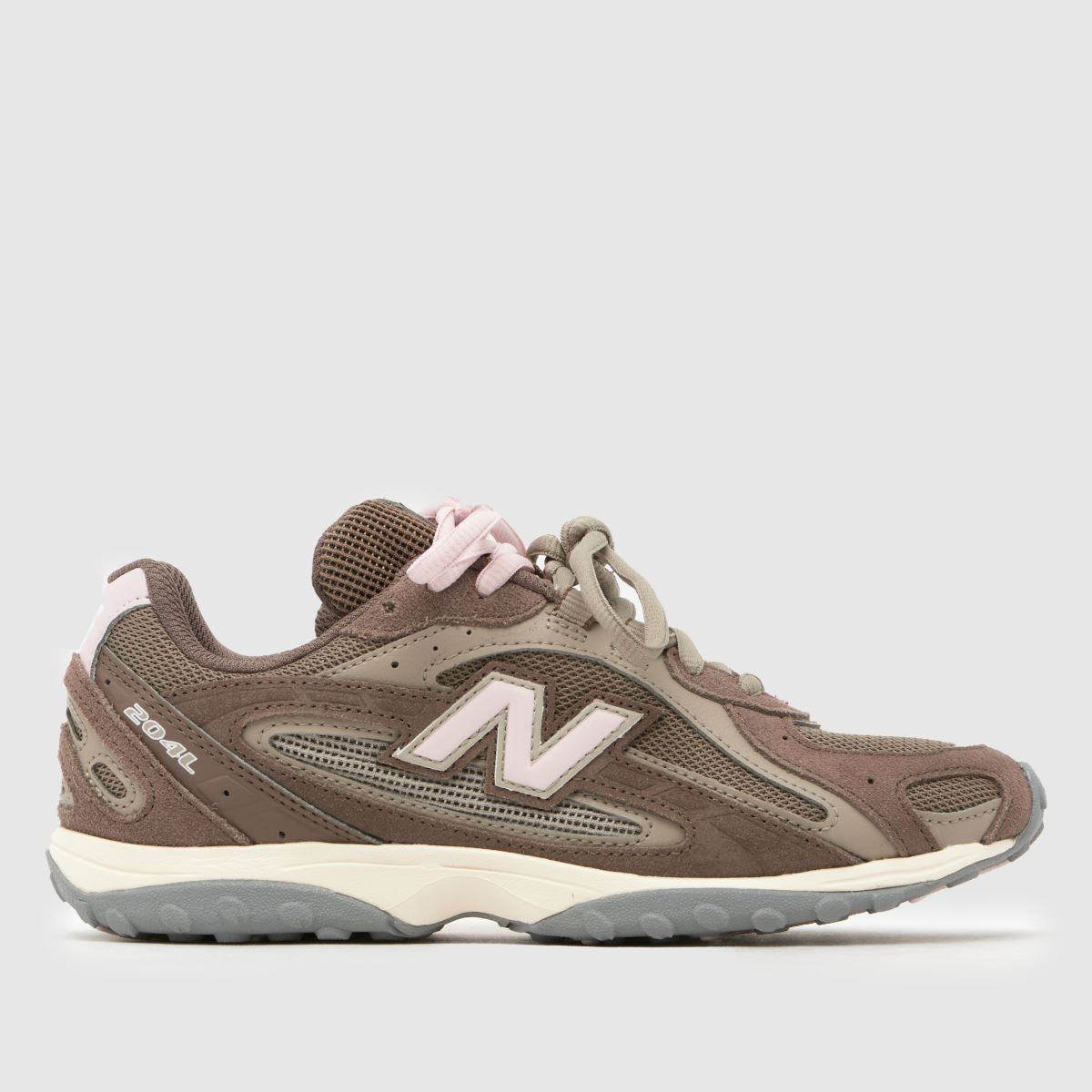 New Balance 204L Trainers in Brown Multi
