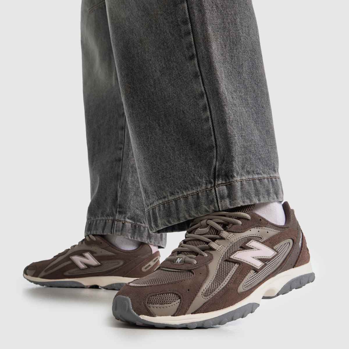 Mens Brown Multi New Balance 204L Trainers | schuh