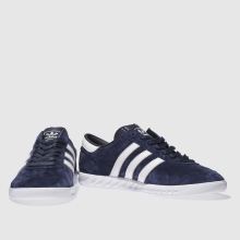 women's adidas navy & white hamburg trainers women's adidas navy & white hamburg trainers