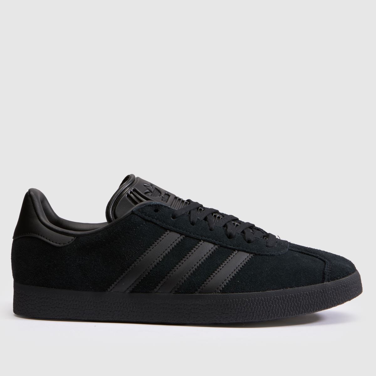 adidas Gazelle Trainers In Black, Size: 12 (EU 47 3/10 )