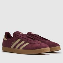 adidas Gazelle in Burgundy adidas Gazelle,2 of 4