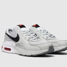 mens light grey nike air max excee trainers | schuh