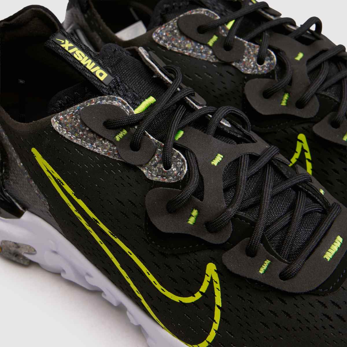 Herren Nike Schwarz-grün React Vision Sneaker Nike React Vision 4