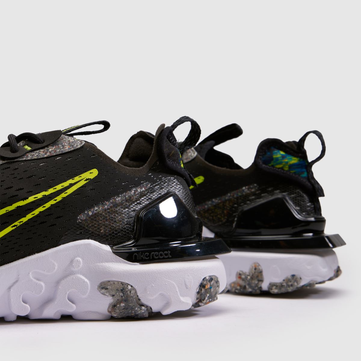 Herren Nike Schwarz-grün React Vision Sneaker Nike React Vision 7