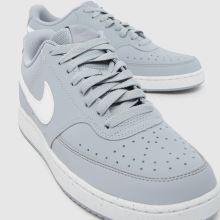Nike Court Vision Low in Grey Nike Court Vision Low,3 of 4