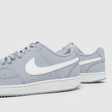 Nike Court Vision Low in Grey Nike Court Vision Low,4 of 4