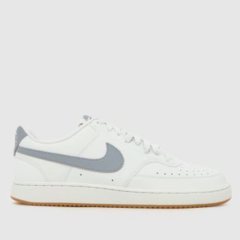 Nike White Multi Court Vision Mens Trainers