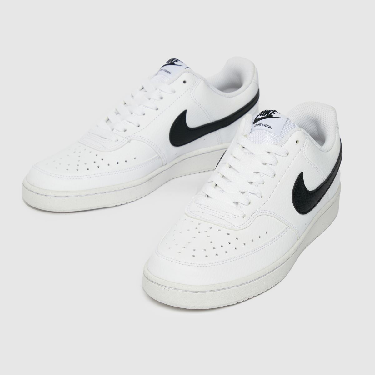 Click to view product details and reviews for Nike Mens Court Vision Low Better Trainers In White Black Leather Size 12. Click to view product details and reviews for Nike Mens Court Vision Low Better Trainers In White Black Leather Size 12.