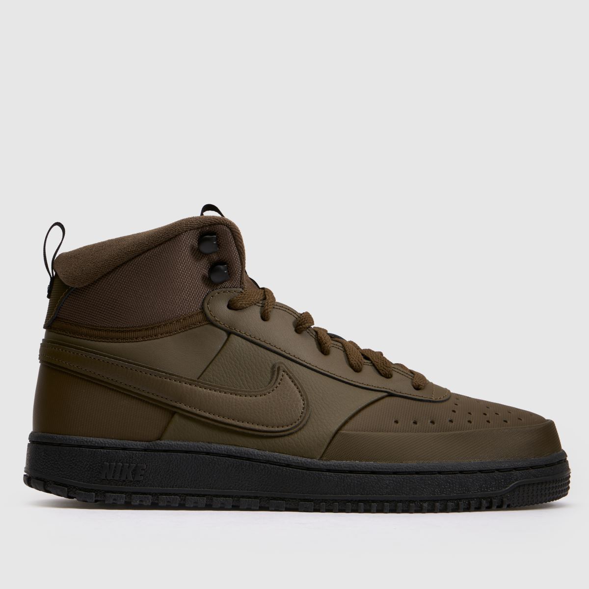 Herren Nike Dunkelbraun Court Vision Mid Sneaker Nike Court Vision Mid