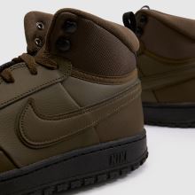 Herren Nike Dunkelbraun Court Vision Mid Sneaker Nike Court Vision Mid,4 von 4
