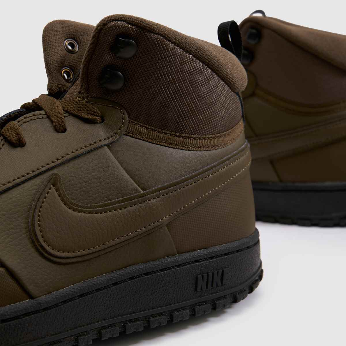 Herren Nike Dunkelbraun Court Vision Mid Sneaker Nike Court Vision Mid 7