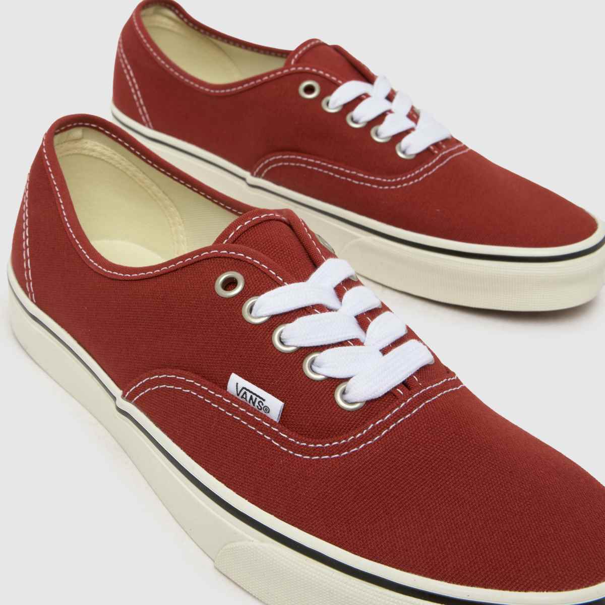 Vans Authentic in Red Multi Vans Authentic 4