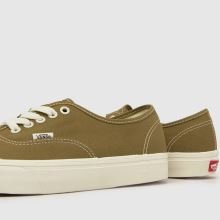 Vans Authentic in White & Green Vans Authentic,4 of 4