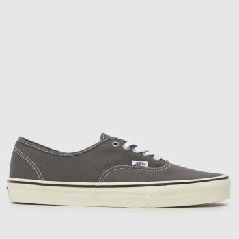 Vans White & grey Authentic Mens Trainers