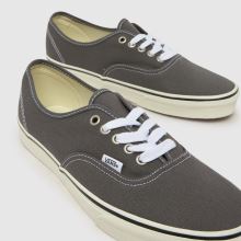Vans Authentic in White & grey Vans Authentic,3 of 4