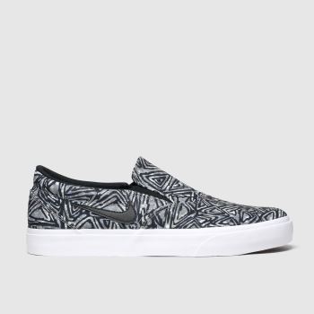 Nike SB black & grey charge slip premium trainers Nike SB black & grey charge slip premium trainers