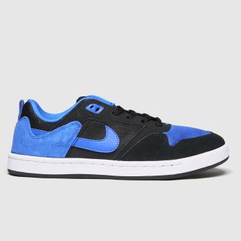 Mens Black And Blue Nike SB Sb Alleyoop Trainers | schuh