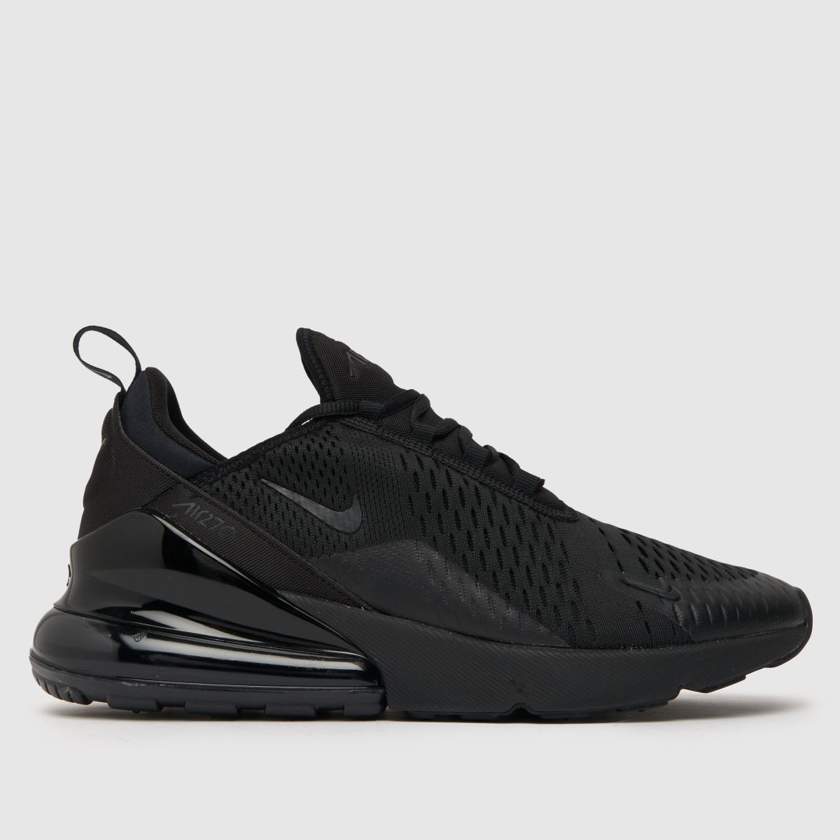 Nike Mens Air Max 270 Trainers, Black/Black-Black, Size 7, Men