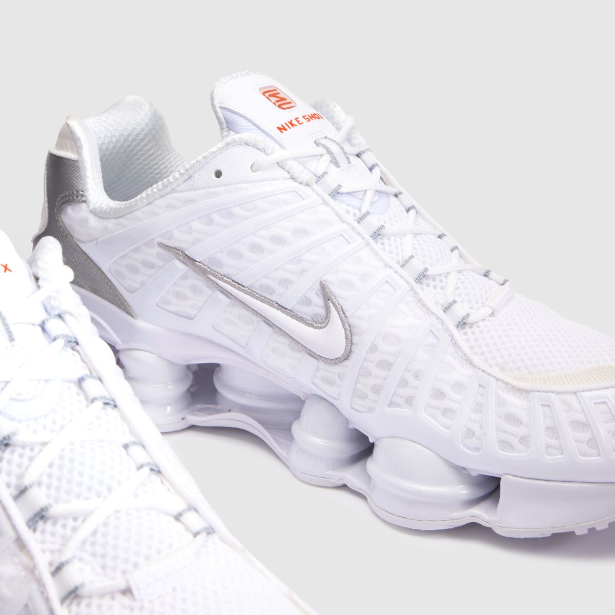 Nike Shox TL in White & Silver Nike Shox TL 4
