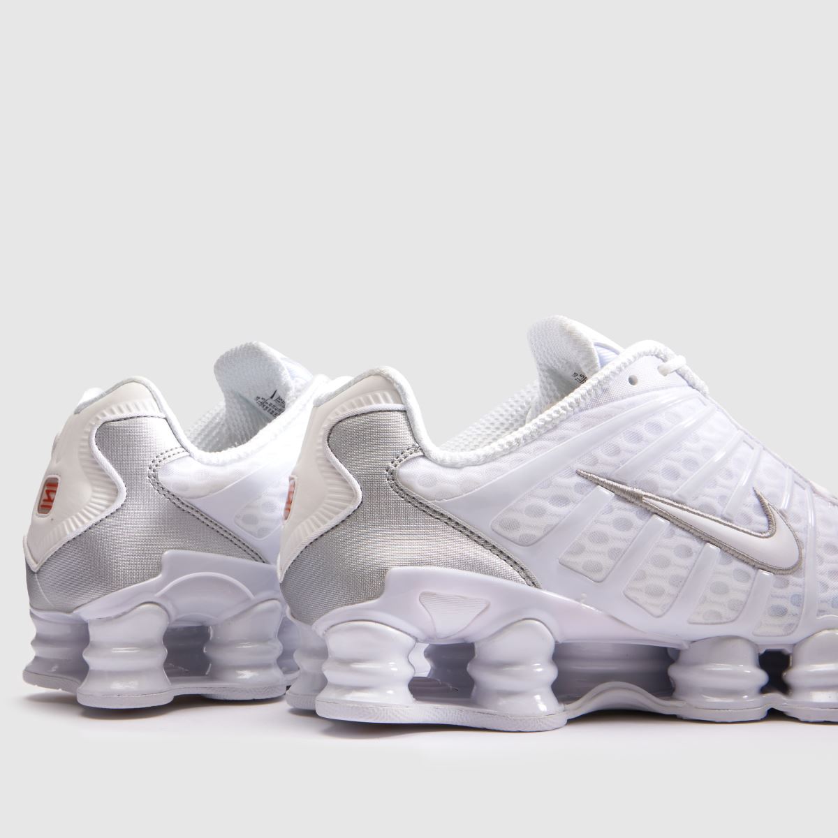 Nike Shox TL in White & Silver Nike Shox TL 7