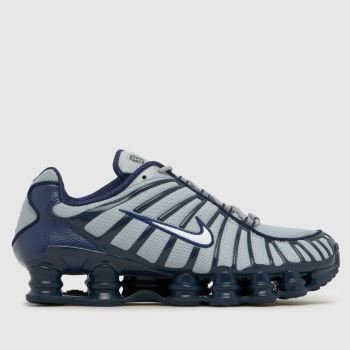 Nike Navy & Grey Shox TL Mens Trainers
