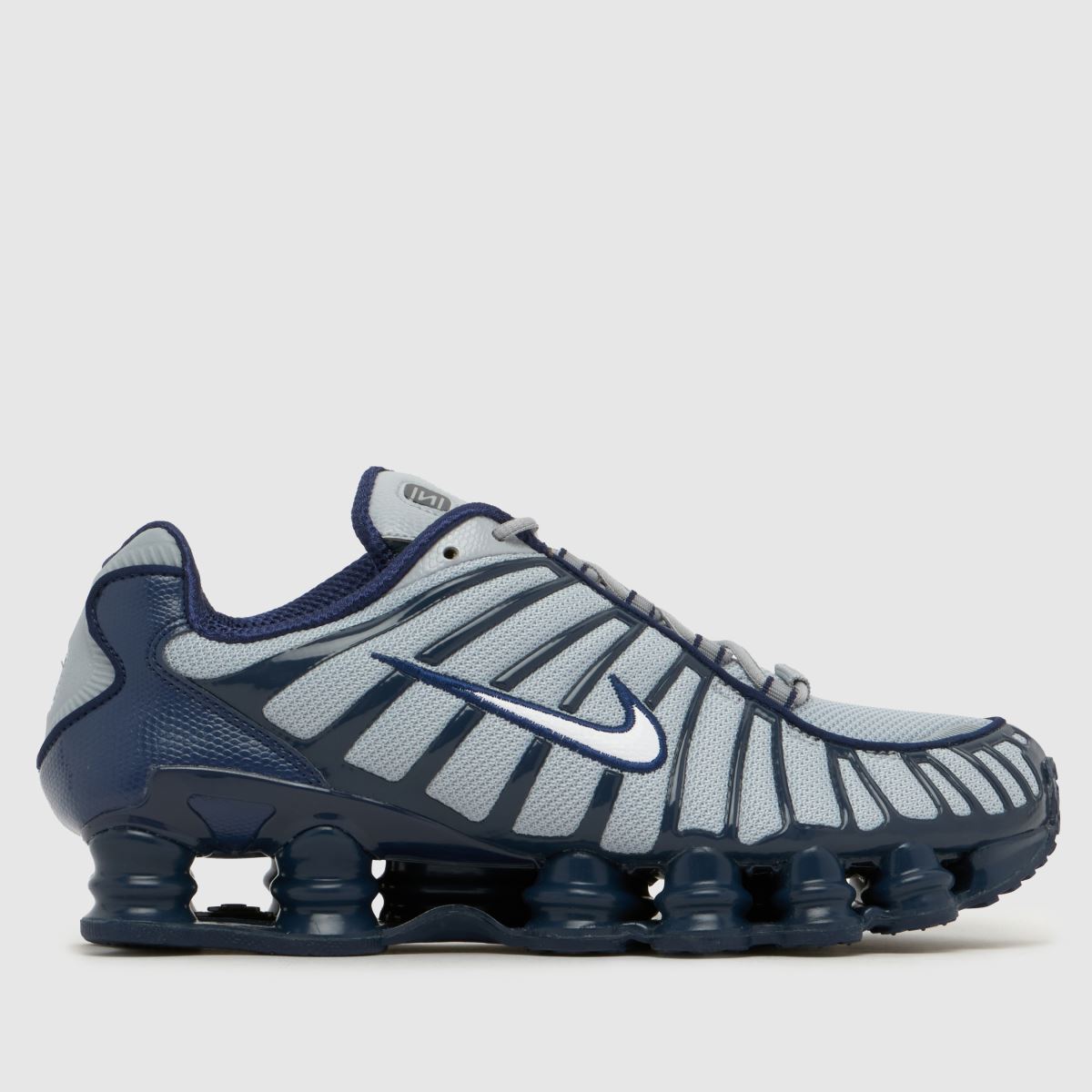 Nike Shox TL Trainers in Navy & Grey