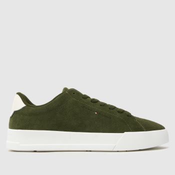TOMMY HILFIGER Green Court Core Mens Trainers